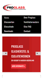 Mobile Screenshot of proglass.nl