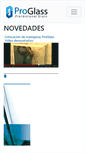 Mobile Screenshot of proglass.com.ar